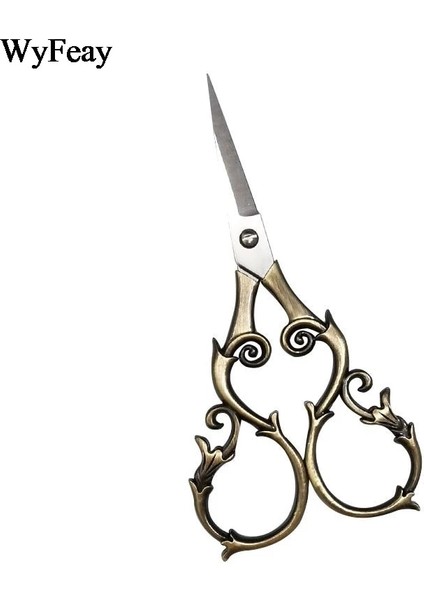 Kırmızı Bakır Tarzı Retro Tarzı Veya Antika Kesme Nakış Ipliği Çapraz Dikiş Dikiş Vintage Paslanmaz Çelik Makaslar Oya Ors (Yurt Dışından) indirimleri