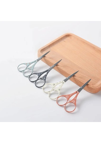 Koyu Mor Tarzı .4cm Mini Vintage Veya Ekstra Küçük Paslanmaz Çelik Nakış Veya Bıyık Düzeltme Taşınabilir Makas Erkekler Sakal (Yurt Dışından) fırsatları