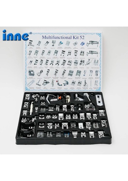 Ayak 32PCS Tarzı Basın Inne Baskı Ayağı Brother Singer Örme Dikiş Makinesi Baskı Ayağı Yerli Örgü Kör Dikiş (Yurt Dışından) fırsatları