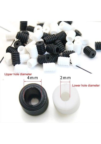 Beyaz Dişli Tarzı 100 Adet Yüz Maskesi Ayar Tokası Pvc Silikon Maske Kulak Askısı Elastik Bant Ip Tokası Kaymayı Önlemek Için Ayar Tokası (Yurt Dışından) fırsatları