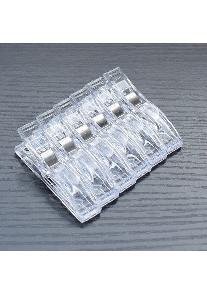 Beyaz 20 Adet Tarzı Adet Karışık Plastik Büyük Dikiş Klipsi Tutucu Dıy Patchwork Kumaş El Sanatları Dikiş Örgü Klipleri Dıy Dikiş Aksesuarları (Yurt Dışından)
