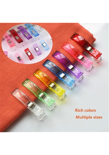 Beyaz 20 Adet Tarzı Adet Karışık Plastik Büyük Dikiş Klipsi Tutucu Dıy Patchwork Kumaş El Sanatları Dikiş Örgü Klipleri Dıy Dikiş Aksesuarları (Yurt Dışından) fırsatları