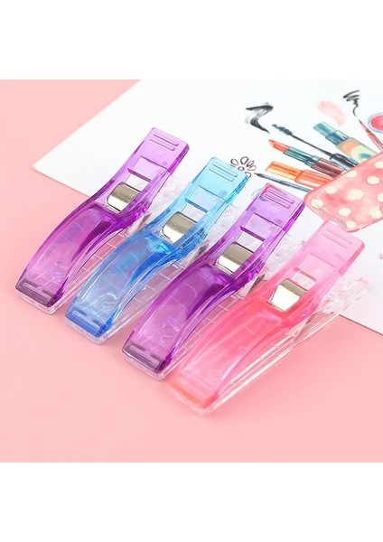 Beyaz 20 Adet Tarzı Adet Karışık Plastik Büyük Dikiş Klipsi Tutucu Dıy Patchwork Kumaş El Sanatları Dikiş Örgü Klipleri Dıy Dikiş Aksesuarları (Yurt Dışından) indirimleri