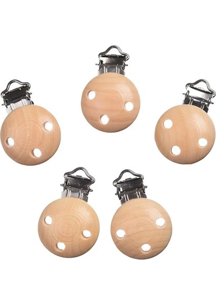 A-03 Tarzı 5 Adet Bebek Emzik Klipsleri Ataşesi Sucette Bebek Renkli Emzik Klipsi Ahşap Ataşesi Sucette Emzik Hoders (Yurt Dışından) indirimleri