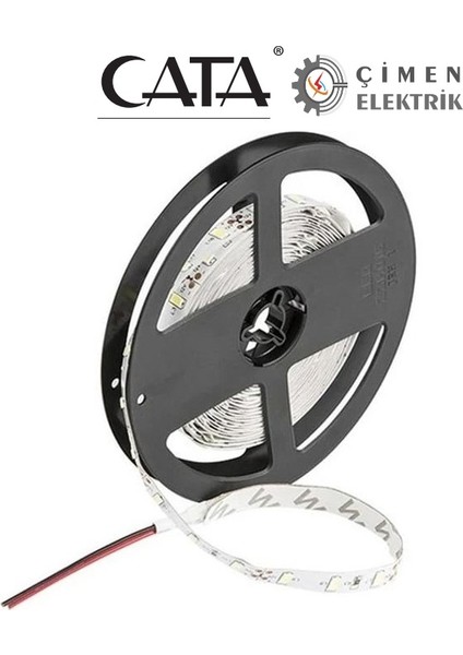 5 Metre Cata Ct 4538 240 Çipli Iç Mekan Şerit LED 3200K Gün Işığı