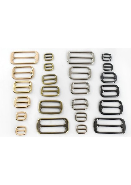 Silahsiyah Stil 25 mm Meetee mm Metal Kemer Tokaları Çanta Askısı Kaydırıcı Tri-Glide Dokuma Ayarlayıcı Toka Dıy Sırt Çantası Kanca Toka Aksesuarları (Yurt Dışından) indirimleri