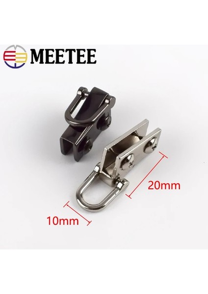 Renkli Stil 2 Çift Meetee Çiftleri Çanta Metal Kulak Omuz Askısı Asmak Tokaları Yan Kelepçe Kancası Dıy D Halka Tarafları Klips Bagaj Aksesuarı F (Yurt Dışından) fırsatları