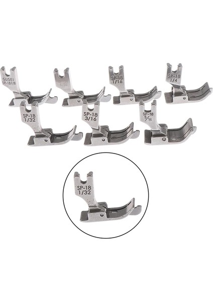 8mm Tarzı Metal Baskı Ayağı Sp-18 Endüstriyel Dikiş Makinesi Düz Araba Hareketli Kenar Tek Iğne Düz (Yurt Dışından) modelleri