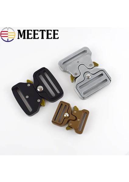 GÜMÜŞ-26MM Tarzı 4 Adet Meetee Pc Idmm Metal Serbest Bırakma Tokaları Açık Taktikler Kemer Kayışı Dokuma Ayar Tokası Dıy Giyim Aksesuarı YK032 (Yurt Dışından) fiyatları