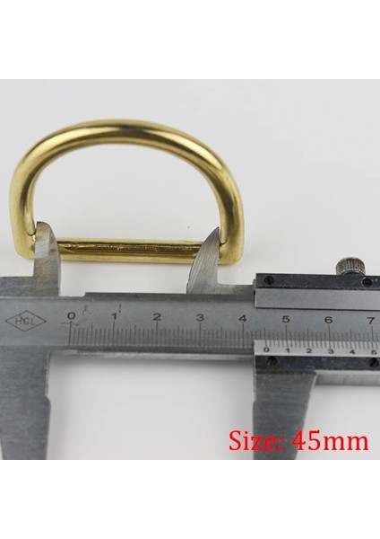 Iç Genişlik 45MM Stil Katı Pirinç Döküm Arma D Halkası Eyer Evcil Köpek Tasması Kayışı Dokuma Koşum Dee Halkası Deri El Işi Çantası Bagaj Donanımı Erişim (Yurt Dışından)