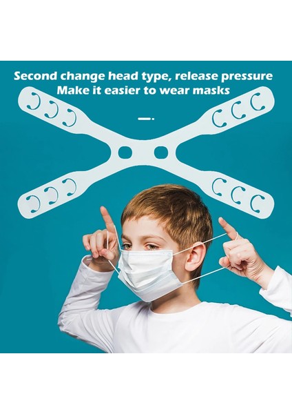 D Stili Unisex Yüz Maskesi Kanca Uzatma Kemeri Halat Ayarlanabilir Elastik Kordon Ağız Maskeleri Klipler Kulak Askısı Dize Mascarilla Maskesi Aksesuarları (Yurt Dışından) fırsatları