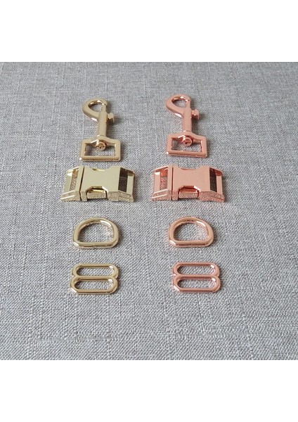 Hafif Altın Tarzı Iç Genişlik 20MM 1 Takım Etal Sapanlar Kaydırıcı D Halka Serbest Bırakma Kemer Tokası Yapış Kanca Toka Pet Köpek Yaka Tasma Dikiş Aksesuarları (Yurt Dışından) indirimleri