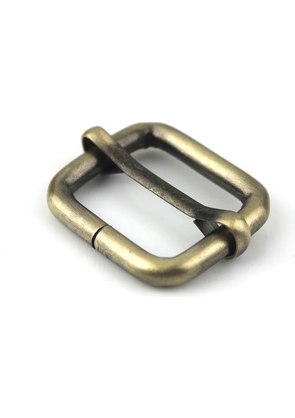 Bronz Tarzı Iç Genişlik 25MM Metal Sürgülü Çubuk Toka Tri-Yaldızlar Kaymak Dikdörtgen Deri Zanaat Çanta Askısı Kemer Omuz Dokuma Için Ayarlayıcı Toka (Yurt Dışından)