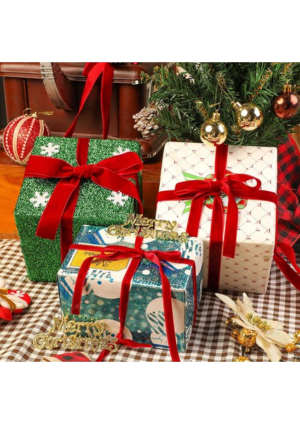 Koyu Mavi Stil 5 Yardlot Genişliği Çok Renk Seçenekleri Kadife Şerit Kadife Dokuma Kafa Bandı Saç Bandı Aksesuarları Dıy Noel Kurdelesi (Yurt Dışından) modelleri