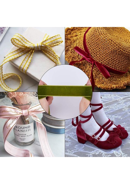 Koyu Mavi Stil 5 Yardlot Genişliği Çok Renk Seçenekleri Kadife Şerit Kadife Dokuma Kafa Bandı Saç Bandı Aksesuarları Dıy Noel Kurdelesi (Yurt Dışından) indirimleri