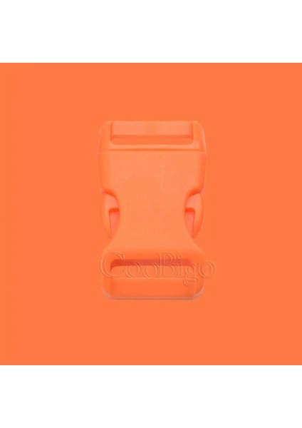 Turuncu Tarzı 25,5 mm Olorful Konturlu Yan Serbest Bırakma Tokaları Paracord Bilezikler Proje Köpek Yaka Kemer Sırt Çantası Askı Aksesuarları (Yurt Dışından)