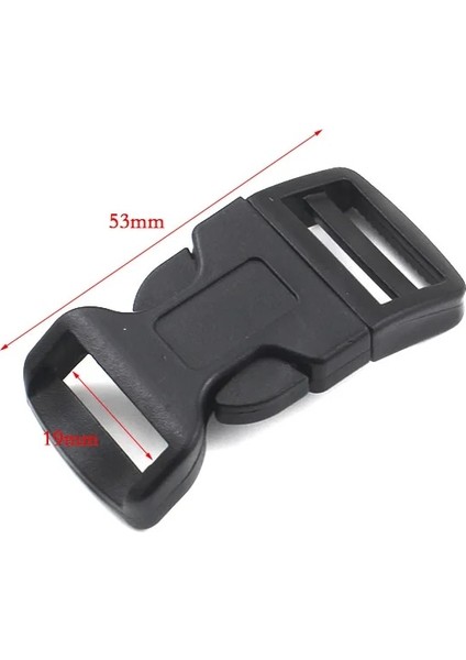 19 mm Serbest Bırakma Tokaları Stili Ack Plasticmetal Slider Ayarlanabilir D Halkaları Paracord Ayakkabı Çantaları Dıy Aksesuar Için Serbest Bırakma Tokaları (Yurt Dışından)