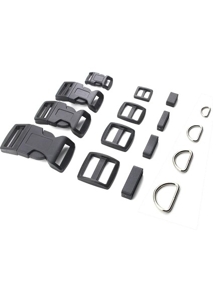 19 mm Serbest Bırakma Tokaları Stili Ack Plasticmetal Slider Ayarlanabilir D Halkaları Paracord Ayakkabı Çantaları Dıy Aksesuar Için Serbest Bırakma Tokaları (Yurt Dışından) modelleri