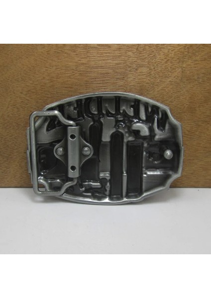 Marangoz Tarzı Buckleclub Retro Batı Kaynakçı Kot Hediye Kemer Tokası Fp Kalaylı F Erkekler Için 4 cm Genişlik Döngü (Yurt Dışından) modelleri