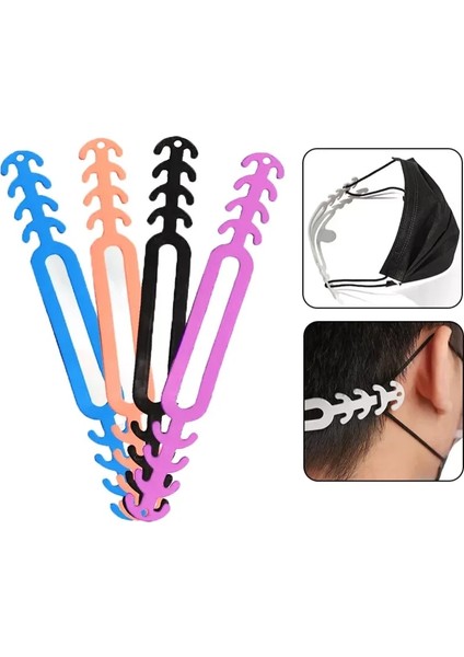 Tpr Pembe 10 Adet Tarzı Pcsmask Tutucu Ayarlanabilir Kaymaz Maske Kulak Sapları Uzatma Kancası Yüz Maskeleri Toka Porta Mascararilla Ataşesi Maskeli Erişim (Yurt Dışından) fırsatları