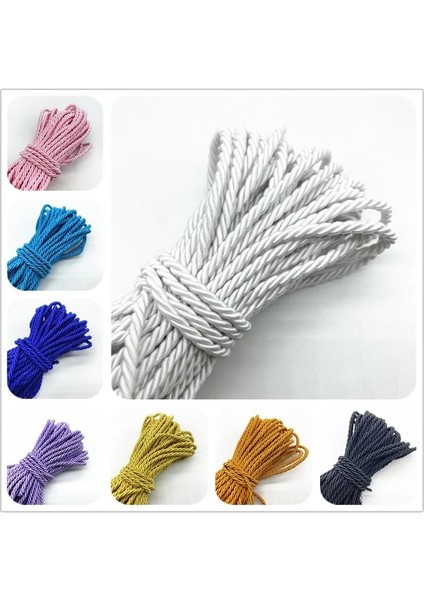 No.19 Tarzı 10 Yardslot Strand Paracord Halat Ev Dekorasyon Aksesuarları Için Polipropilen Halat Dıy El Yapımı Ev Tekstili Dekorasyon (Yurt Dışından)