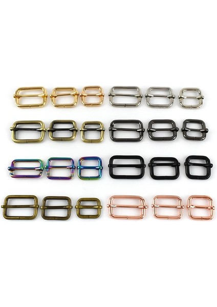 Gümüş Tarzı 10 ADET26MM Pcs mm Metal Slaytlar Tri-Glides Roller Pin Tokaları Çanta Kayışı Kaydırıcı Ayar Kemer Tokası Dıy Çanta Konfeksiyon Aksesuarları (Yurt Dışından) modelleri