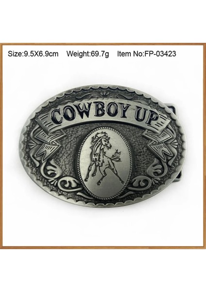 FP-03423 Stili Bullzine Çinko Alaşımı Retro Kafatası Aslan Kafa Batı Celtic Kemer Tokası Boğa Başı Çapraz Müzik Filmi Kemer Tokası (Yurt Dışından)