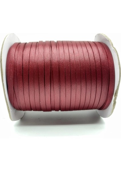 No.28 Stili 5 Yardslot 4mm Düz Mumlu Kordon Halat Mumlu Iplik Kordon Dize Kayış Dıy Bilezik Kolye Halat Takı Yapımı Için Bilezik Örgü (Yurt Dışından)