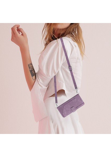 Honor X8B ile Uyumlu Tam Koruyucu Yumuşak Pu Deri Fermuarlı Kapaklı Uzun Telefon Kılıfı (Yurt Dışından) fırsatları