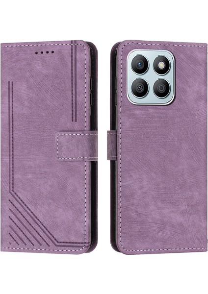 Honor X8B ile Uyumlu Tam Koruyucu Yumuşak Pu Deri Fermuarlı Kapaklı Uzun Telefon Kılıfı (Yurt Dışından) indirimleri