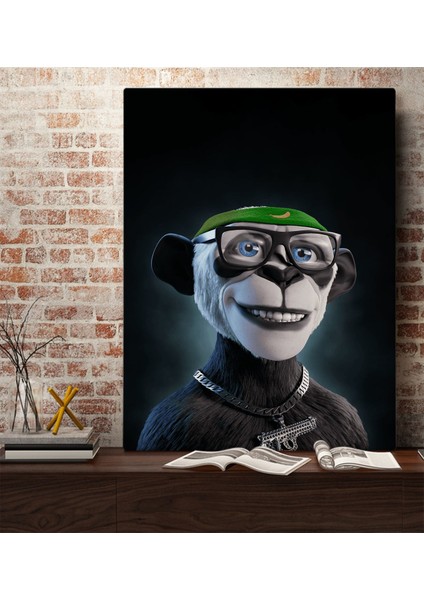 Fantastic Tasarımlı Kanvas Tablo-15 70X100CM Ev Dekorasyonu, Ev Hediyesi