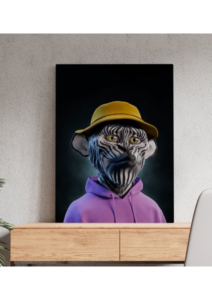 Fantastic Tasarımlı Kanvas Tablo-13 50X70CM Ev Dekorasyonu, Ev Hediyesi