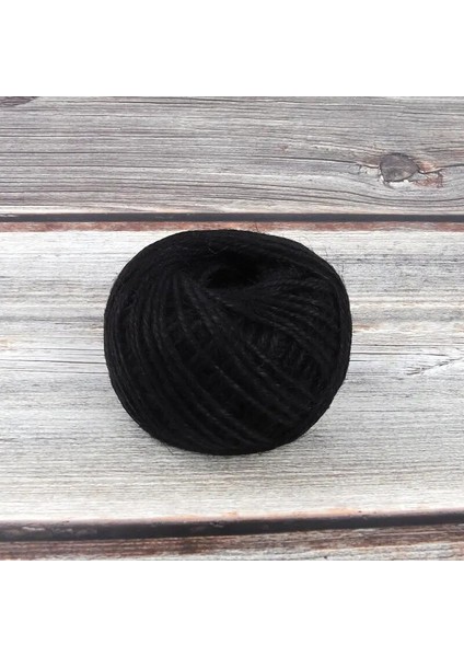 W Stili 1 Rulo Dia Doğal Jüt Halat El Yapımı Dıy Craft Kordon Dekoratif Halat Renkli Sarı Yeşil Mavi Mor Ev Dekorasyonu (Yurt Dışından)
