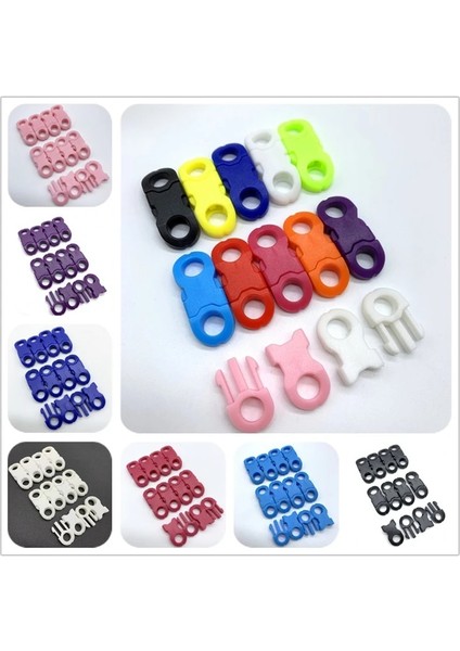 No.4 Tarzı Paracord Bilezik Plastik Toka Için Konturlu Yan Serbest Bırakmanın mm Iç Çapı Dıy Pet Serbest Bırakma Tokası (Yurt Dışından)