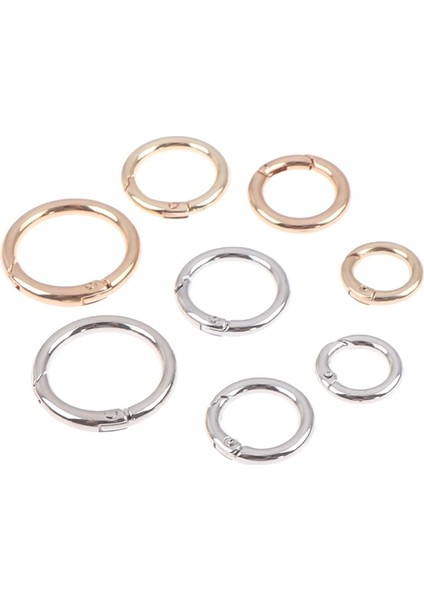 SV33 Stili 2 Adet Metal Yaylı O-Ring Tokaları Klipler Yuvarlak Itme Tetik Yaylı Kancalar Karabina Çantalar Çanta Tokaları Karabina Çanta Aksesuarları (Yurt Dışından) modelleri