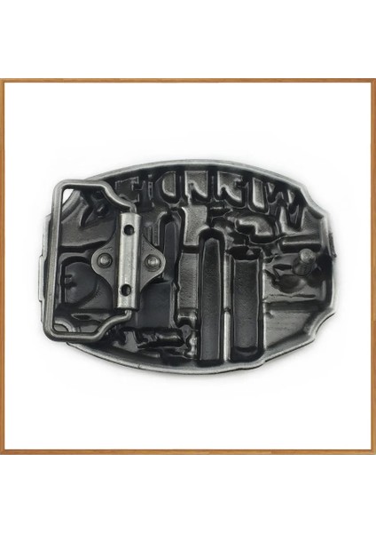 Mekanik Boş Stil Buckleclub Retro Batı Kaynakçı Kot Hediye Kemer Tokası Fp Kalaylı F Erkekler Için 4 cm Genişlik Döngü (Yurt Dışından) indirimleri