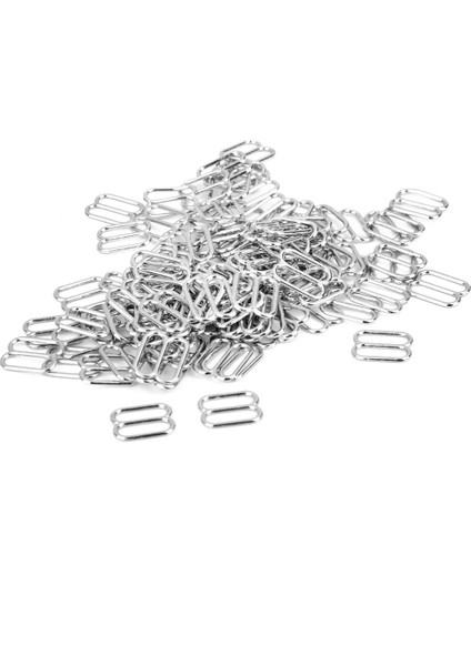 Demir 8 Şekilli Iç Çamaşırı Ayarlanabilir Dikiş Sütyen Yuvarlak Yüzük Tokalar Gümüş (Yurt Dışından) fiyatları