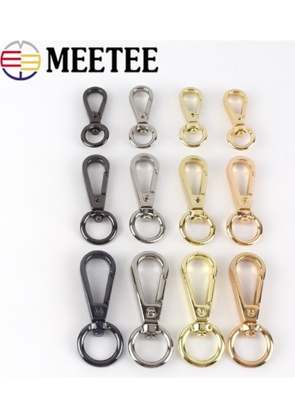 Pirinç Tarzı 13X50MM-10 Adet Meetee Adet mm Metal Çanta Toka Istakoz Döner Tetik Klipsli Kanca Çanta Askı Anahtarlık Dıy Dikiş Aksesuarları (Yurt Dışından) fiyatları