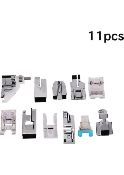 Ayak 11 Adet Stil Basın Inne Baskı Ayağı Brother Singer Örme Dikiş Makinesi Baskı Ayağı Yerli Örgü Kör Dikiş (Yurt Dışından)
