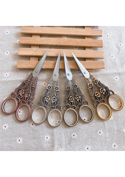 N0.2 Altın Stili Yeni Varış Vintage Ors Dikiş Kumaş Nakış Çapraz Dikiş Iğne Kesme Altın Retro Zakka Iplik Araçları Dıy Malzemeleri (Yurt Dışından)
