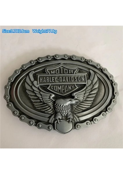 Donuk Stil Perakende Motosiklet Erkek Kadın Kemer Tokası Metal Serin 3D Kafatası Kartal Kovboy Tokaları Kemerler Aksesuarları 4 cm Geniş Kemer (Yurt Dışından) fırsatları