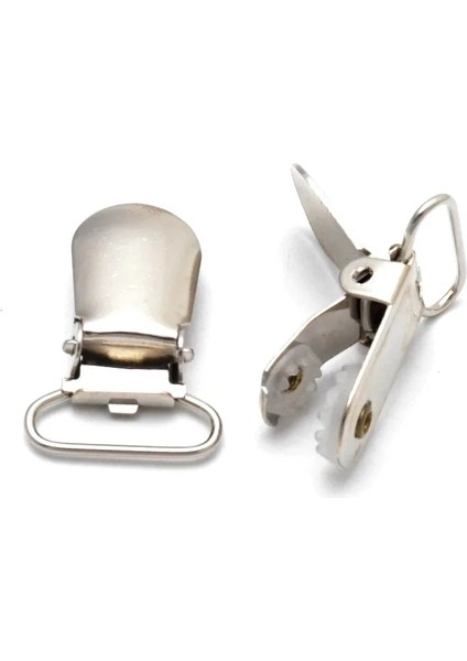 F0803 Stili Plastik El Sanatları Dikiş Aracı F0999 ile Kurşunsuz Metal Askı Emzik Klipsleri (Yurt Dışından)