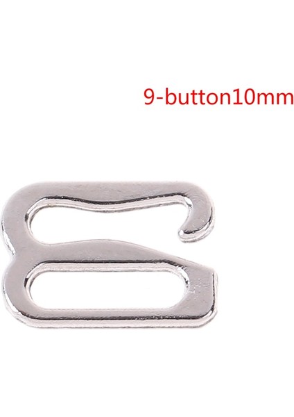 Beyaz Stil Lot mm Metal Sutyen Askı Ayar Tokaları Iç Çamaşırı Kaydırıcılar Yüzükler Iç Çamaşırı Ayarı Için Klipler Dıy Aksesuarları (Yurt Dışından)