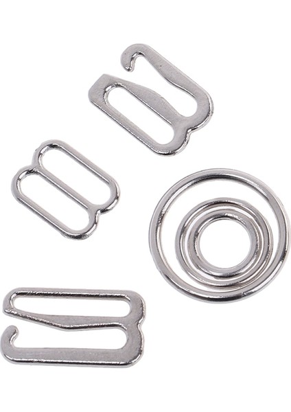 Beyaz Stil Lot mm Metal Sutyen Askı Ayar Tokaları Iç Çamaşırı Kaydırıcılar Yüzükler Iç Çamaşırı Ayarı Için Klipler Dıy Aksesuarları (Yurt Dışından) fiyatları