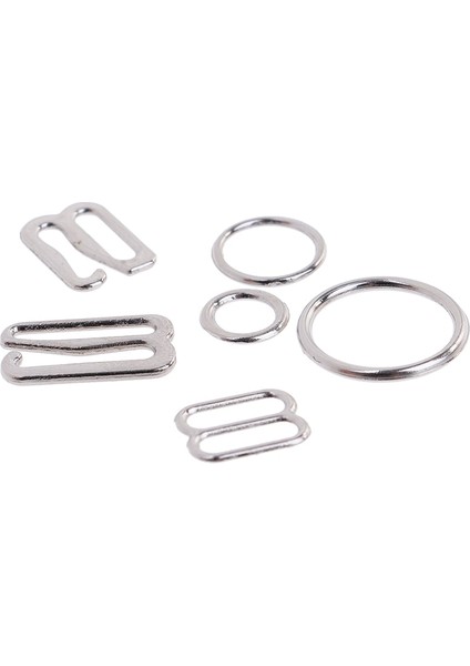 Beyaz Stil Lot mm Metal Sutyen Askı Ayar Tokaları Iç Çamaşırı Kaydırıcılar Yüzükler Iç Çamaşırı Ayarı Için Klipler Dıy Aksesuarları (Yurt Dışından) indirimleri