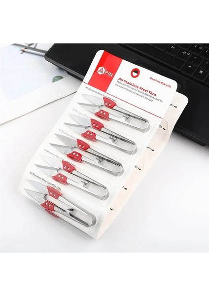 5 Adet Tarzı Paslanmaz Çelik Iplik Makası Kesme Dikiş Veya Makası Çapraz Dikiş Veya Nakış Veya Kumaş Için U Iplik Veya Makası (Yurt Dışından)