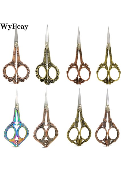 1. Uğurlu Stil Paslanmaz Çelik Vintage Veyas Dikiş Kumaş Nakış Kırtasiye Antika El Sanatları Retro Kanaviçe Işi Kuyruk Ipliği Aracı (Yurt Dışından) indirimleri