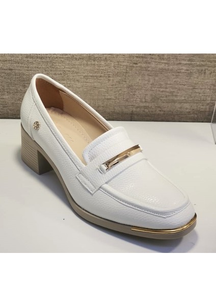 415 Kadın Tpu Taban 5 cm Topuklu Casual Ayakkabı Bej
