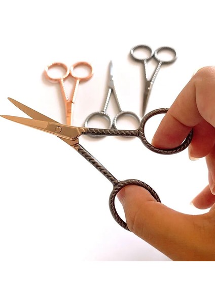 Gümüş Tarzı M Mini Vintage Ors Ekstra Küçük Paslanmaz Çelik Nakış Veya Bıyık Düzeltme Taşınabilir Makas Erkekler Sakal (Yurt Dışından) fırsatları