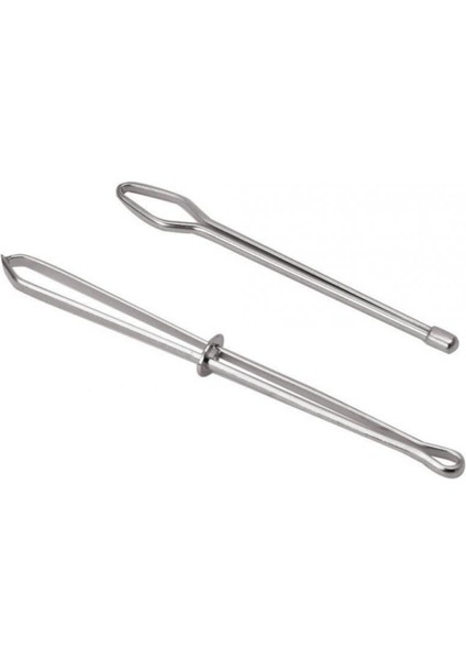 2 Adet Stil Elastik Dikiş Aksesuarı Için Paslanmaz Çelik Geçiricielastik Kordon Kerpeten Geçirici Seti (Yurt Dışından)